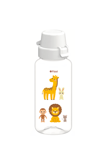 Fizzii Bambini Kindertrinkflasche Wild Animals